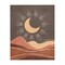 Stupell Industries Boho Moon over Desert Canvas Wall Art Design by Nataly White